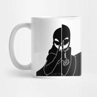 XGaster e Ink B&W Mug